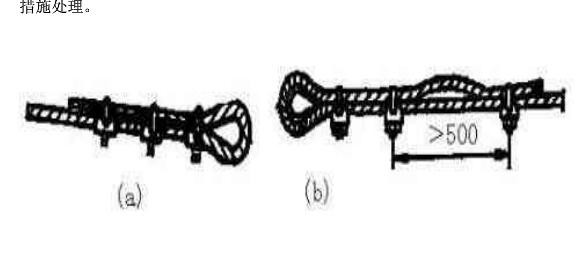 钢丝绳卡扣的装置尺度