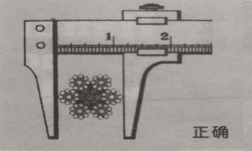 丈量钢丝绳正确步骤